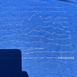 Patagonia Cool Daily Graphic Short sleeve shirt.